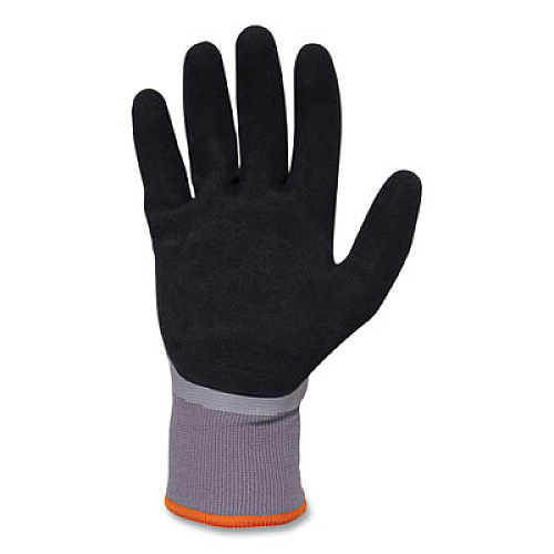 ergodyne ProFlex 7501-CASE Coated Waterproof Winter Gloves, EN388: 2131X, 10" Long, Small, Gray, 144 Pairs/Carton (17932)