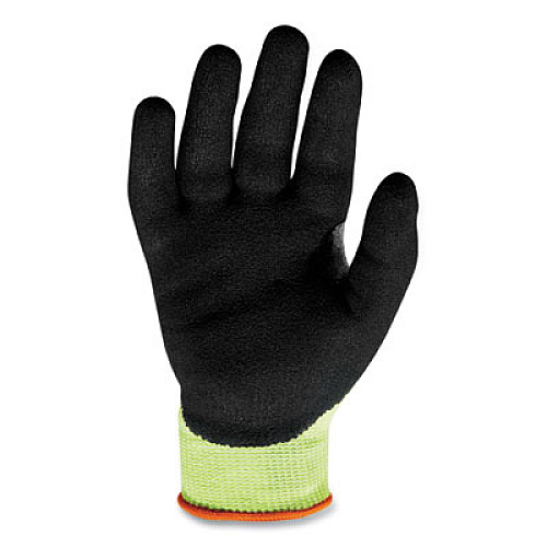 ergodyne ProFlex 7041-CASE ANSI A4 Nitrile Coated CR Gloves, EN388: 4X42D, 10" Long, Medium, Lime, 144 Pairs/Carton (17823)