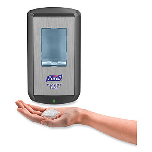 PURELL CS6 Soap Touch-Free Dispenser, 1,200 mL, 4.88 x 8.8 x 11.38, Graphite (653401)