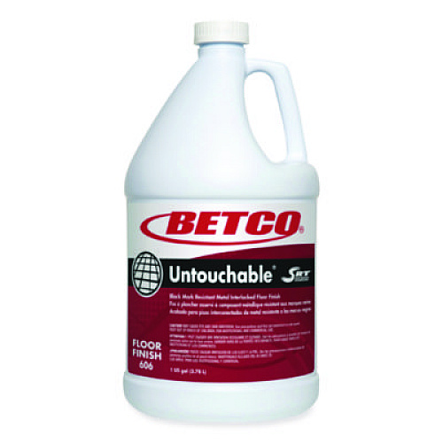 Betco Untouchable Floor Finish with SRT, 1 gal Bottle, 4/Carton (6060400)