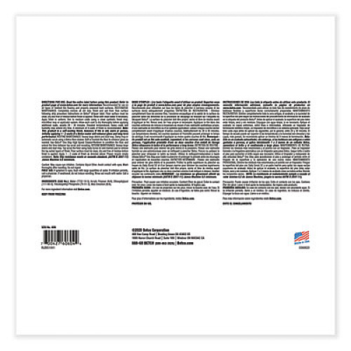 Betco Untouchable Floor Finish with SRT, 1 gal Bottle, 4/Carton (6060400)