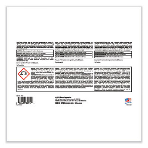 Betco Kitchen Degreaser, Characteristic Scent, 1 gal Bottle, 4/Carton (10120400)