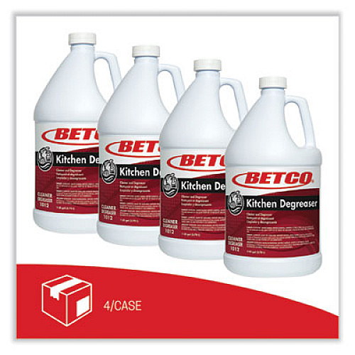 Betco Kitchen Degreaser, Characteristic Scent, 1 gal Bottle, 4/Carton (10120400)