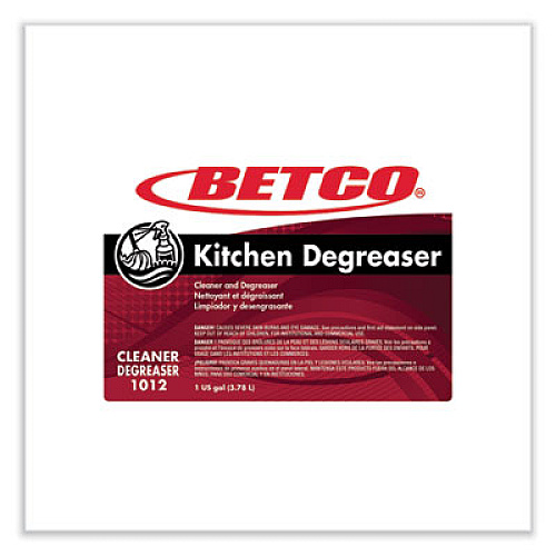 Betco Kitchen Degreaser, Characteristic Scent, 1 gal Bottle, 4/Carton (10120400)