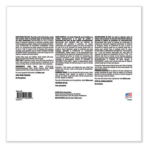 Betco FiberPro Foam Control Liquid Defoamer, 1 gal Bottle, 4/Carton (4030400)