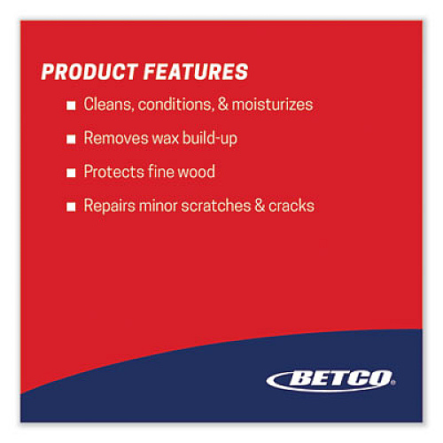 Betco Lemon Furniture Polish, Lemon Scent, 19 oz Aerosol Can, 12/Carton (602300)