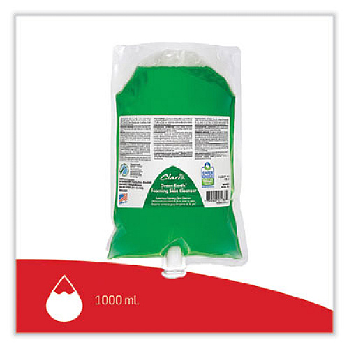 Betco Green Earth Foaming Skin Cleanser Refill, Fresh Meadow Scent, 1,000 mL, 6/Carton (7812900)