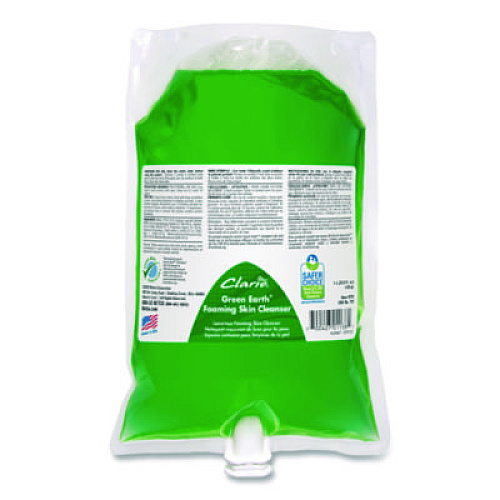 Betco Green Earth Foaming Skin Cleanser Refill, Fresh Meadow Scent, 1,000 mL, 6/Carton (7812900)