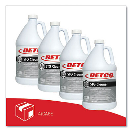 Betco Stone, Tile, Grout Cleaner and Protectant, Pleasant Scent, 1 gal Bottle, 4/Carton (16850400)