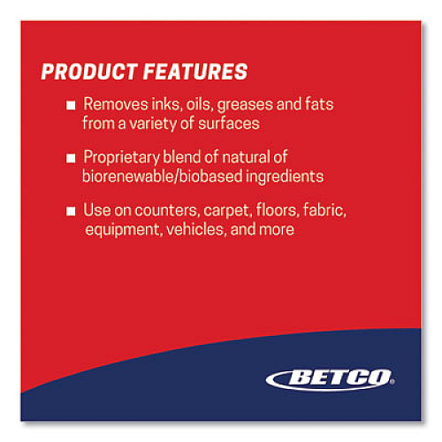 Betco Green Earth Natural FastDraw Degreaser, Mild Scent, 2 L Bottle, 4/Carton (2174700)