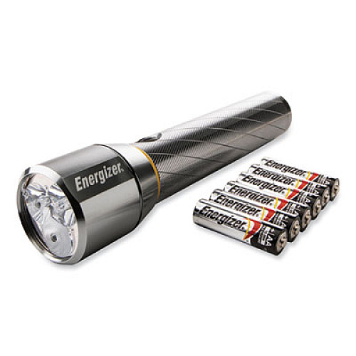 Energizer Vision HD, 6 AA Batteries (Included), Metal (EPMZH61E)
