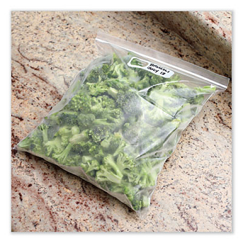 Boardwalk Reclosable Freezer Storage Bags, 1 gal, 10.5" x 11", Clear, 250/Box (1GALFZRBAG)
