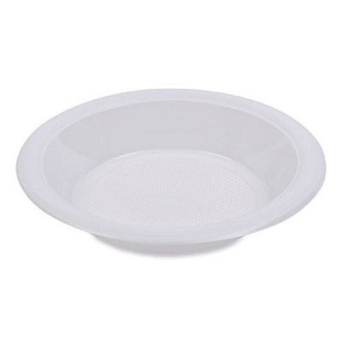 Boardwalk Hi-Impact Plastic Dinnerware, Bowl, 10 oz to 12 oz, White, 1,000/Carton (BOWLHIPS12WH)