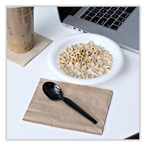 Boardwalk Hi-Impact Plastic Dinnerware, Bowl, 10 oz to 12 oz, White, 1,000/Carton (BOWLHIPS12WH)