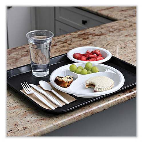 Boardwalk Heavyweight Polystyrene Cutlery, Fork, Plastic, White, 1,000/Carton (FORKHW)