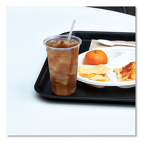 Boardwalk Jumbo Straws, Unwrapped, 7.75", Plastic, Translucent, 250/Pack, 50 Packs/Carton (JSTU775T50)