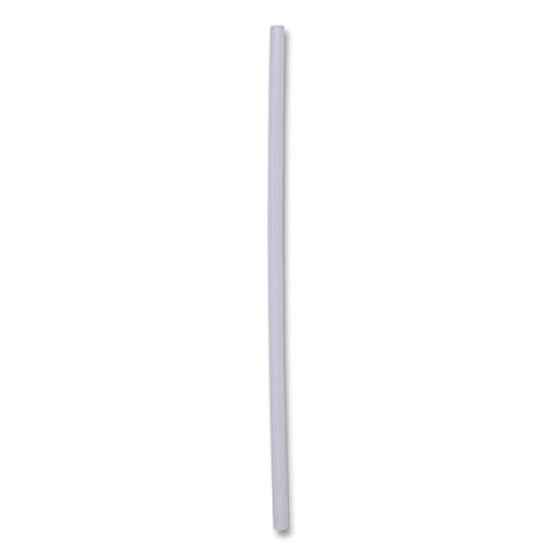 Boardwalk Jumbo Straws, Unwrapped, 7.75", Plastic, Translucent, 250/Pack, 50 Packs/Carton (JSTU775T50)