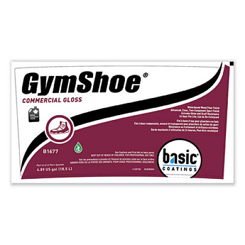 Betco GymShoe Gloss Sport Finish, Mild Scent, 5 gal Pail (16770500)