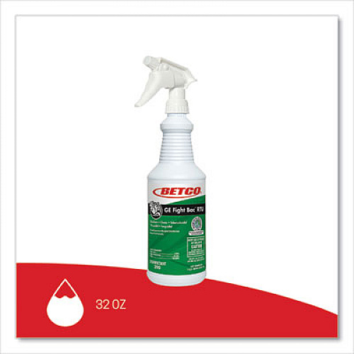 Betco GE Fight Bac RTU Disinfectant, Fresh Scent, 32oz Bottle, 12/Carton (3901200)