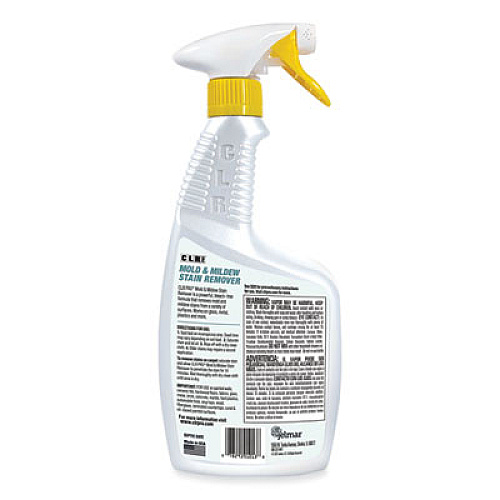 CLR PRO Mold and Mildew Stain Remover, 32oz Spray Bottle, 6/Carton (MMSR32PRO)