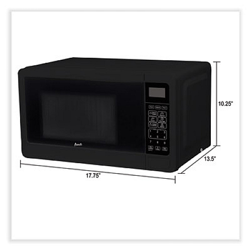 Avanti 0.7 cu ft Microwave Oven, 700 W, Black (MT7V1B)