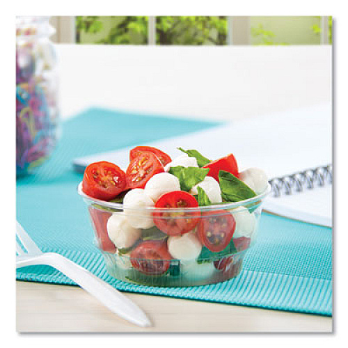 SOLO Sundae Cups, 5 oz, Plastic, Clear, 50/Bag, 20 Bags/Carton (SD5)