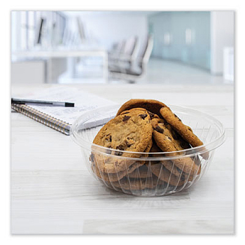 Dart PresentaBowls Clear Bowls, 32 oz, Plastic, 63/Bag, 4 Bags/Carton, 252 Bowls/Carton (PET32B)