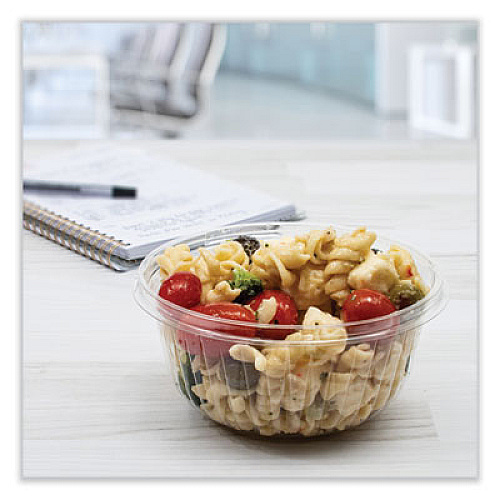 Dart PresentaBowls Clear Bowls, 16 oz, Plastic, 63/Bag, 504/Carton (PET16B)