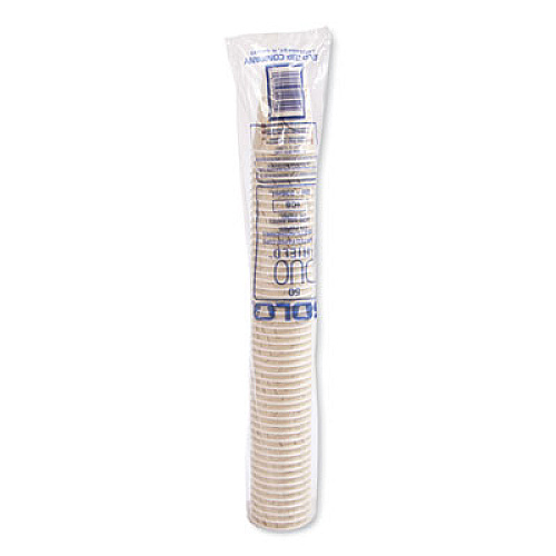 SOLO Symphony Duo-Shield Paper Hot Cup, 8 oz, White/Beige/Red, 50/Bag, 20 Bags/Carton (IC8SYM)