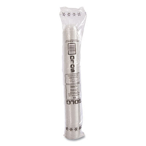 Dart Plastic Dome Lid, Fits 7 oz Cold Cups, Clear, 2,500/Carton (DLR685)