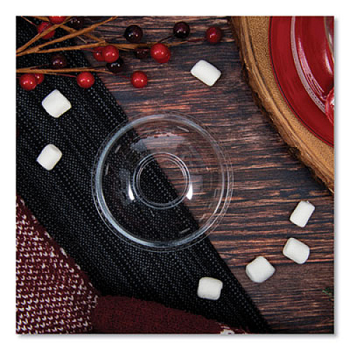 Dart Plastic Dome Lid, Fits 7 oz Cold Cups, Clear, 2,500/Carton (DLR685)