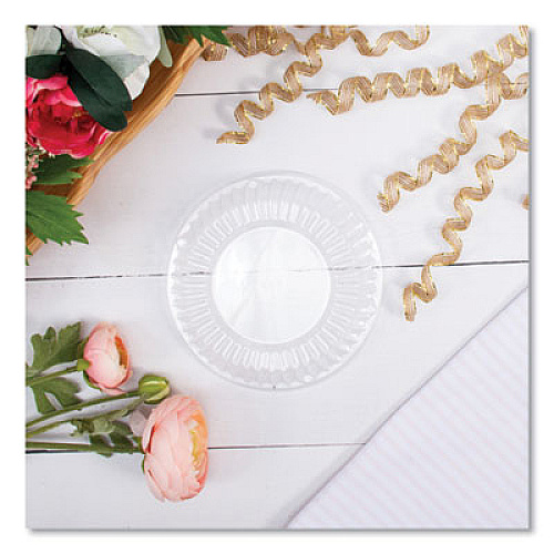 Dart Dome Covers, Fit 6" Disposable Plates and 10 oz to 12 oz Disposable Bowls, Clear, Plastic, 1,000/Carton (CL12BW)