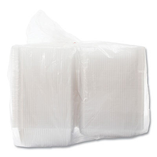Dart StayLock Clear Hinged Lid Containers, 10.5 x 8.6 x 3.8, Plastic, 200/Carton (C80UT1)