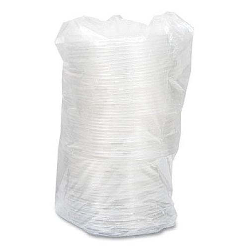 Dart PresentaBowls Clear Flat Lids, 7.2" Diameter x 0.4" h, Plastic, 252/Carton (C64BL)