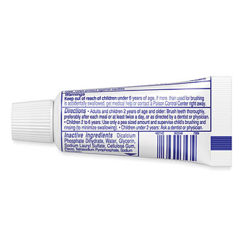 Colgate Fluoride Toothpaste, Personal Size, 0.85 oz Tube, Unboxed, 240/Carton (09782)