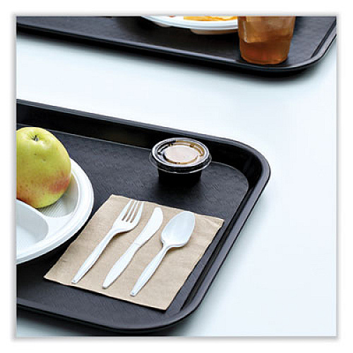 Boardwalk Souffle/Portion Cup Lids, Fits 1.5 oz and 2 oz Portion Cups, Plastic, Clear, 2,500/Carton (PRTLID2)