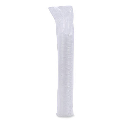 Boardwalk Souffle/Portion Cup Lids, Fits 1.5 oz and 2 oz Portion Cups, Plastic, Clear, 2,500/Carton (PRTLID2)