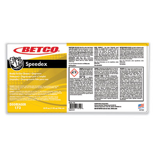 Betco Speedex Degreaser, Mint, 32 oz Spray Bottle, 12/Carton (1731200)