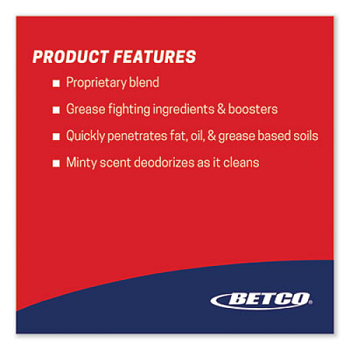 Betco Speedex Degreaser, Mint, 32 oz Spray Bottle, 12/Carton (1731200)