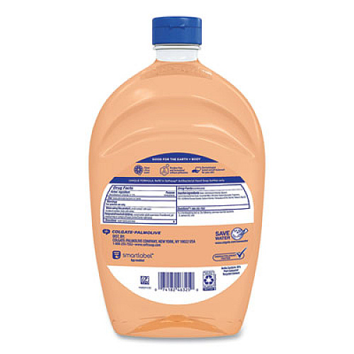 Softsoap Antibacterial Liquid Hand Soap Refill, Fresh Scent, Orange, 50 oz (46325EA)