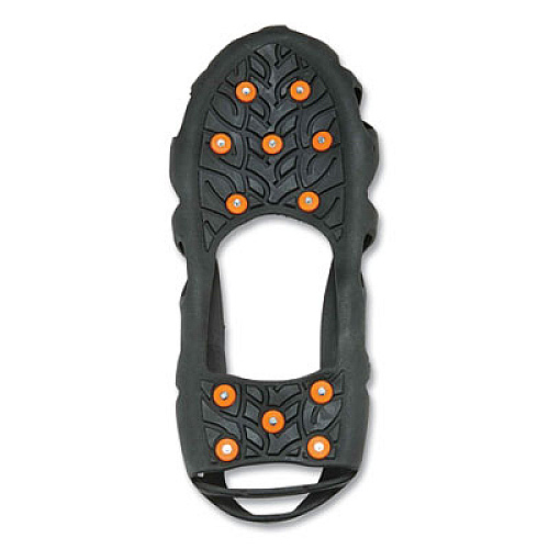 ergodyne Trex 6304 One-Piece Step-In Full Coverage Ice Cleats, Large, Black, Pair (16784)