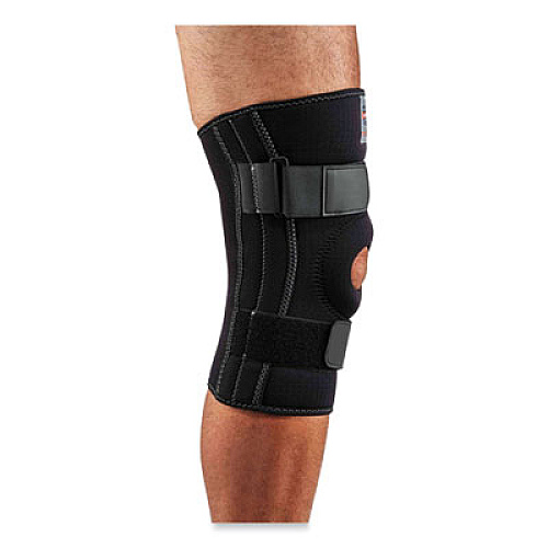 ergodyne ProFlex 620 Open Patella Spiral Stays Knee Sleeve, Small, Black (16542)