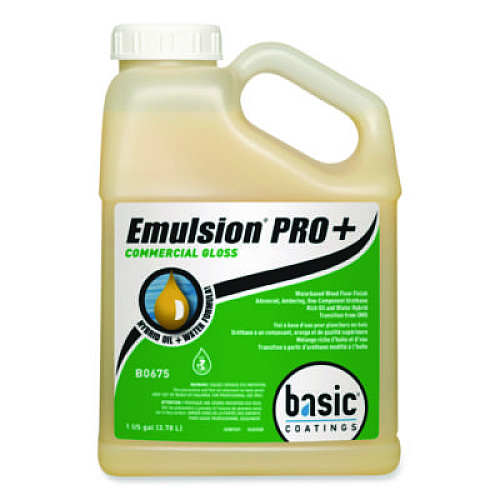 Betco Emulsion Pro+ Floor Finish and Sealer, 1 gal Bottle, 4/Carton (B06754312)