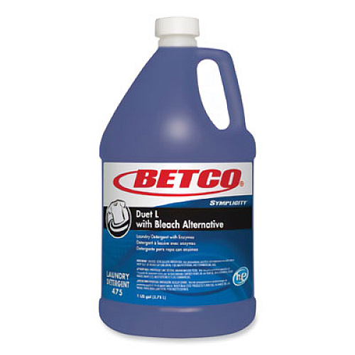 Betco Symplicity Duet L Laundry Detergent, 1 gal, Fresh Scent, 4/Carton (4750400)