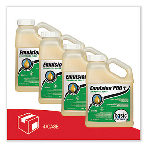 Betco Emulsion Pro+ Floor Finish and Sealer, 1 gal Bottle, 4/Carton (B06754312)