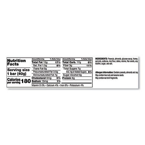 KIND Fruit and Nut Bars, Fruit and Nut Delight, 1.4 oz, 12/Box (17824)