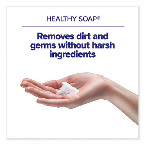 PURELL CLEAN RELEASE Technology HEALTHY SOAP Naturally Clean Foam Refill, For ES4 Dispensers, Citrus Scent, 1,200 mL, 2/Carton (507102)