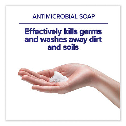 PURELL HEALTHY SOAP 0.5% BAK Antimicrobial Foam Refill, For ES4 Dispensers, Light Citrus Floral Scent, 1,200 mL, 2/Carton (507902)