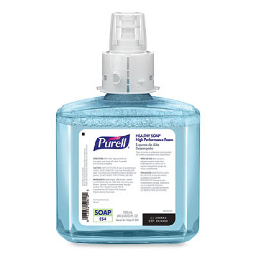 PURELL CLEAN RELEASE Technology (CRT) HEALTHY SOAP High Performance Foam Refill, For ES4 Dispensers, Fragrance-Free, 1,200 mL, 2/CT (508502)