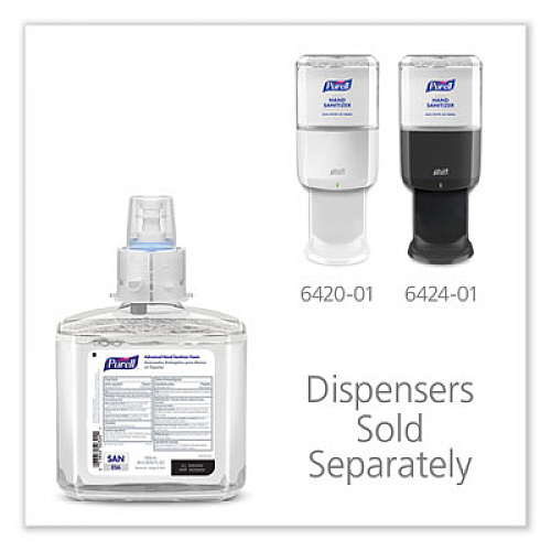 PURELL Advanced Hand Sanitizer Foam, For ES6 Dispensers, 1,200 mL Refill, Clean Scent, 2/Carton (645302)